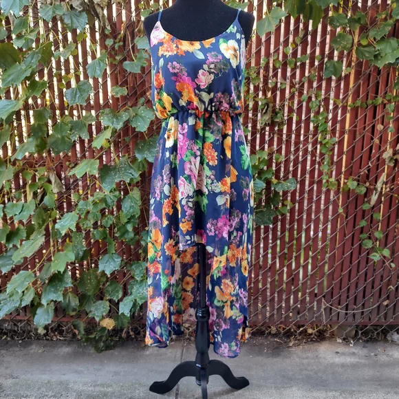 navy blue and white cocktail dress Finch Dress in Blue M